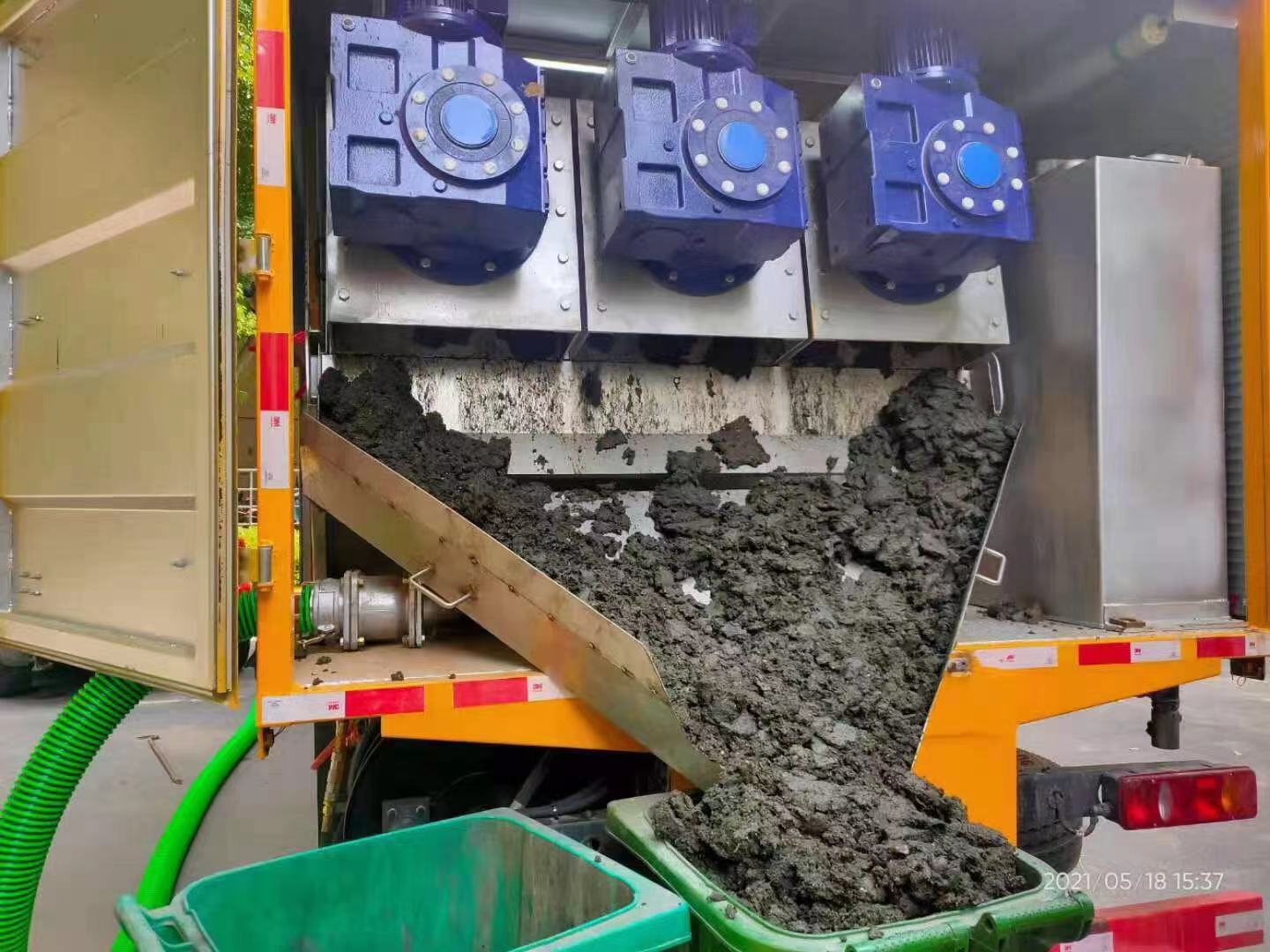 肇源化粪池清掏城市维护站-泥浆净化干湿分离处理